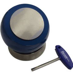 Spherical magnetic holder accessory for the Orotig's Antares laser welder.