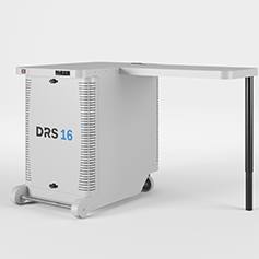 Accessorio sistema di aspirazione DRS per la marcatrice laser RR Writer di Orotig.