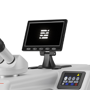 Accessoire caméra et moniteur pour la machine de soudage laser Evo White d’Orotig.