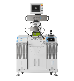 Die Laserschweißmaschine Antares von Orotig ist ideal für die Reparatur von Formen oder großen Teilen.