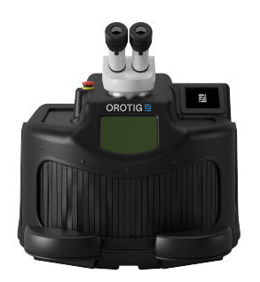 La machine de soudage laser Midi Tech d’Orotig est la solution d’entrée de gamme fiable parfaite pour les processus d’orfèvrerie les plus fréquents.