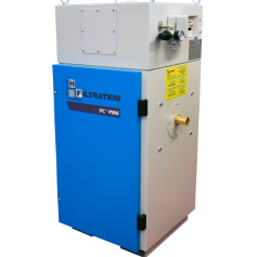 Dust recovery system accessory for Orotig's TDL 500 laser marking and cutting machine.