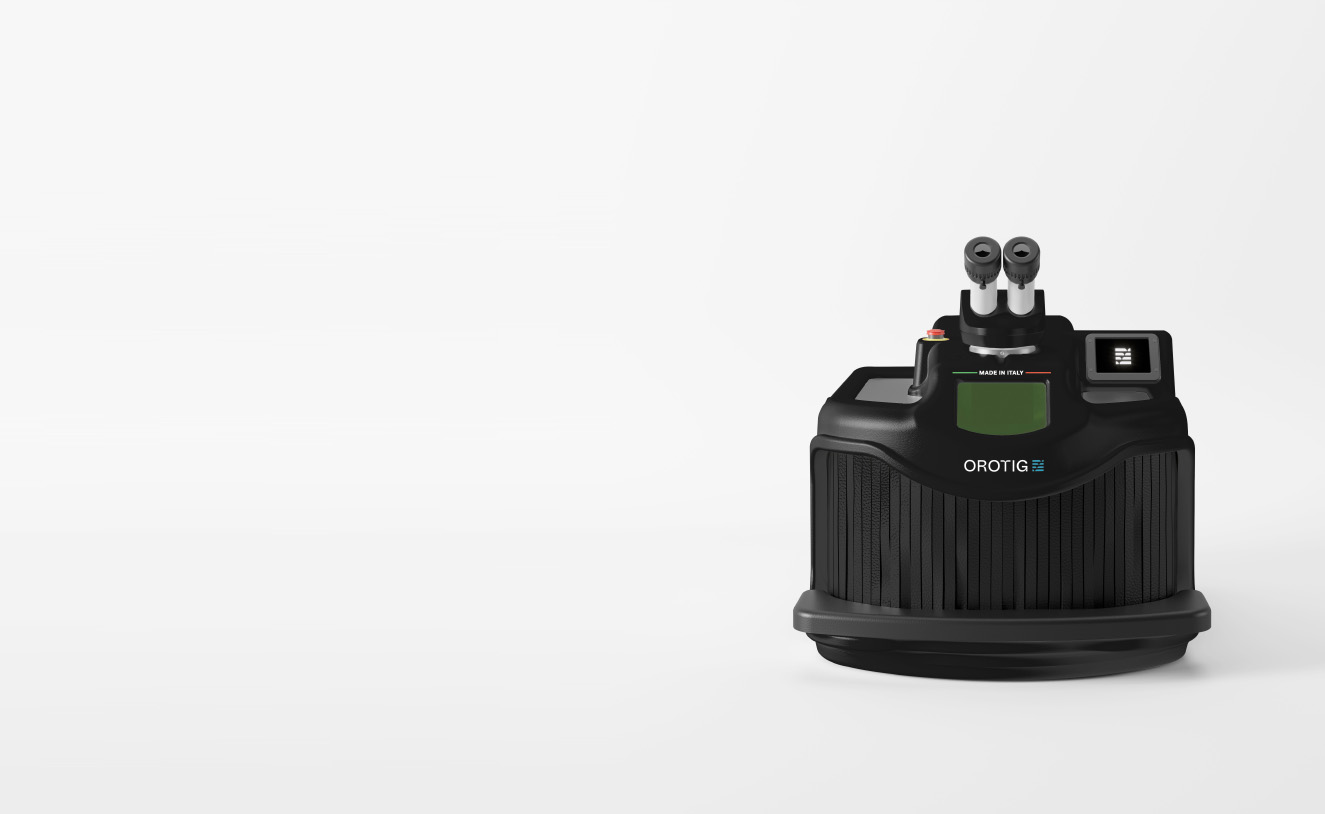 La saldatrice laser Midi Tech di Orotig è la soluzione entry level affidabile perfetta per le lavorazioni orafe più frequenti.