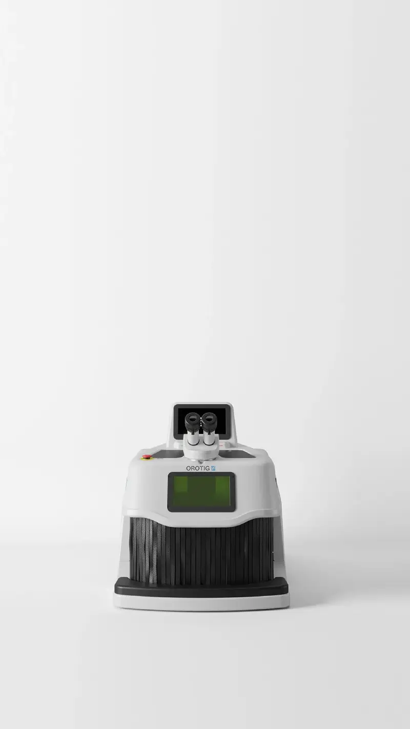 La machine de soudage laser Revo X d’Orotig offre une productivité maximale en cycle continu, une qualité et une précision élevées.
