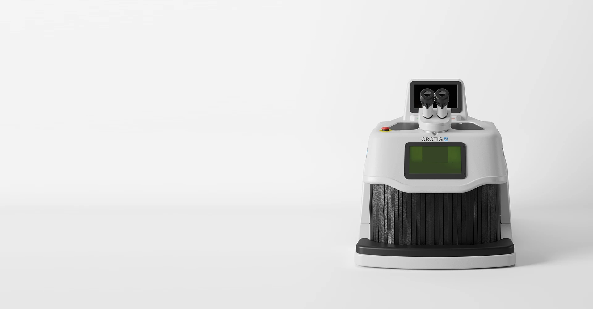 Die Laserschweißmaschine Revo X von Orotig bietet maximale Produktivität in einem kontinuierlichen Zyklus, hohe Qualität und Präzision.